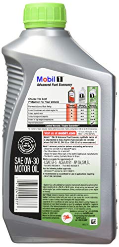 Mobil 1 0W-30 (Advanced Fuel Economy) Synthetic Motor Oil - 1 Quart (Pack of 6) - Image 2
