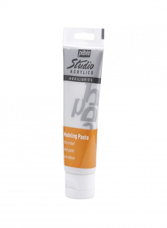 Pebeo Studio Acrylics 100 ml Modeling Paste Paint, Multiple - Image 3