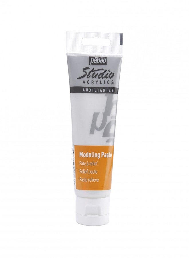 Pebeo Studio Acrylics 100 ml Modeling Paste Paint, Multiple - Image 2