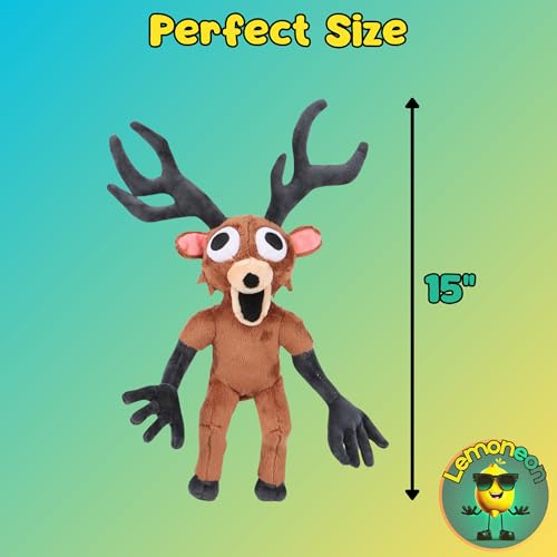 Lemoneon 15 Deer 99 Nights in The Forest Plush Toy Pillow for Video Game Fans and Halloween - Image 5