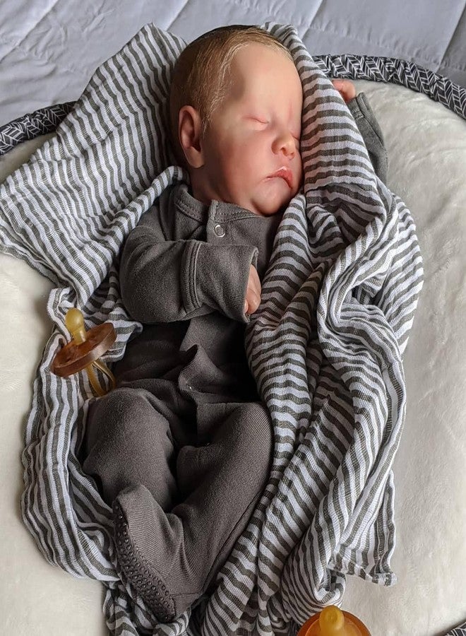 CHAREX Reborn Baby Dolls - 18 inch Realistic Baby Doll Boy Real Life Baby Dolls Lifelike Newborn Baby Real Looking Birthday Gift Toy with Full Accessories for Age 3+ - Image 2