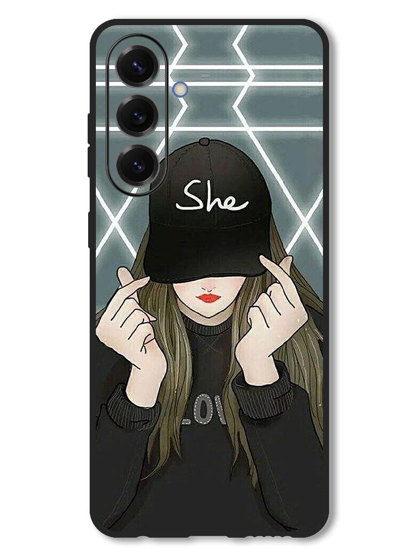 Theodor Case Compatible with Samsung Galaxy S25 FE 6.7 Inch Protection Shockproof Bumper Cover She On Cap - Image 1