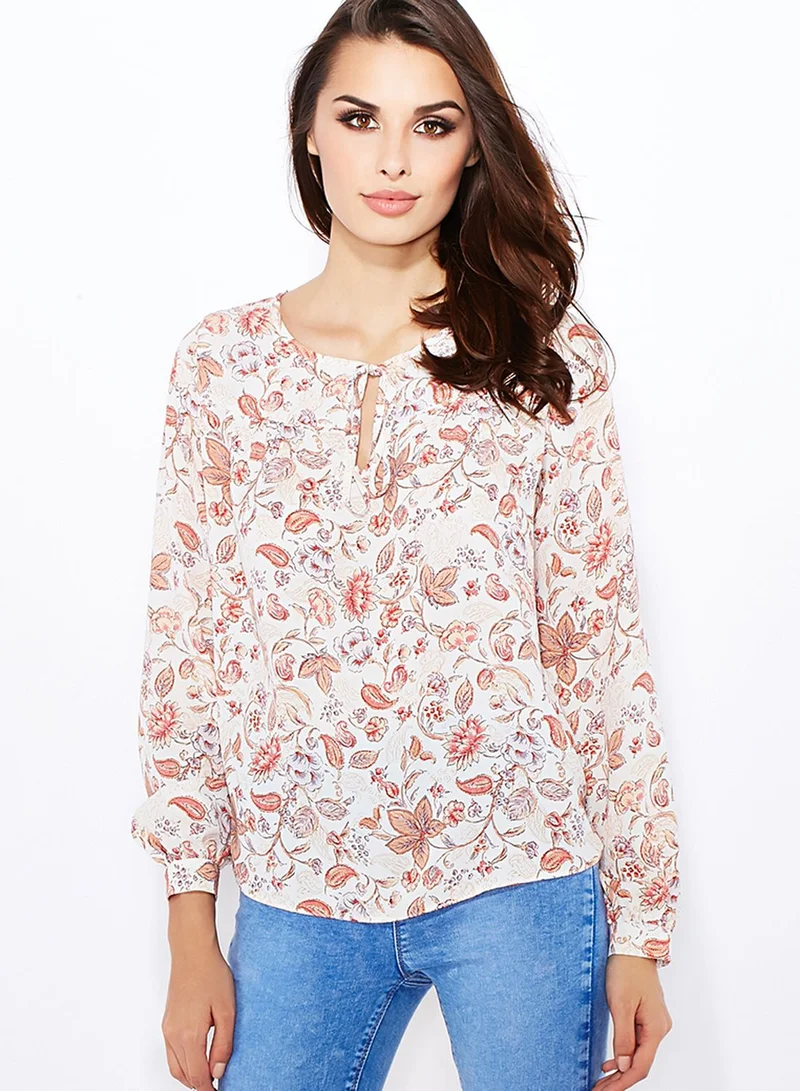 NEW LOOK Paisley Print Gypsy Top