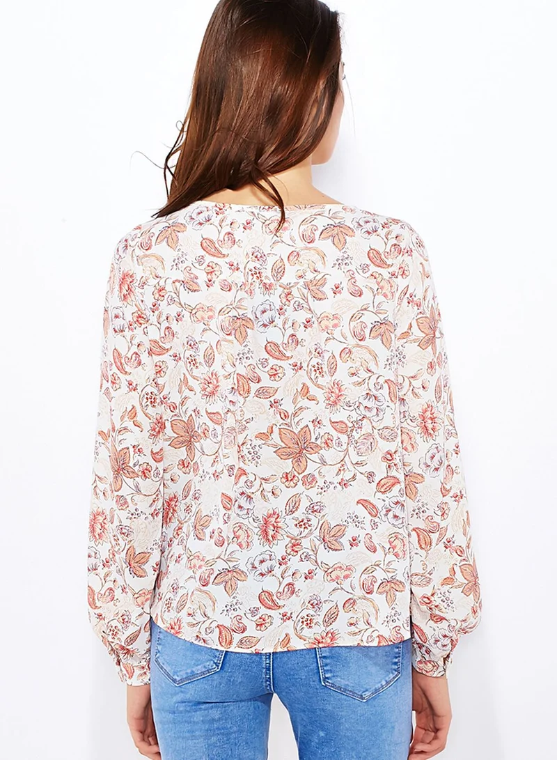 NEW LOOK Paisley Print Gypsy Top