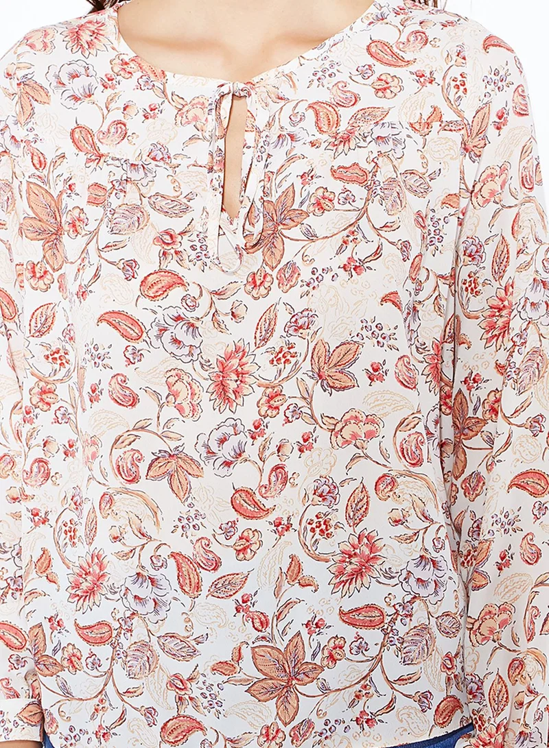 NEW LOOK Paisley Print Gypsy Top