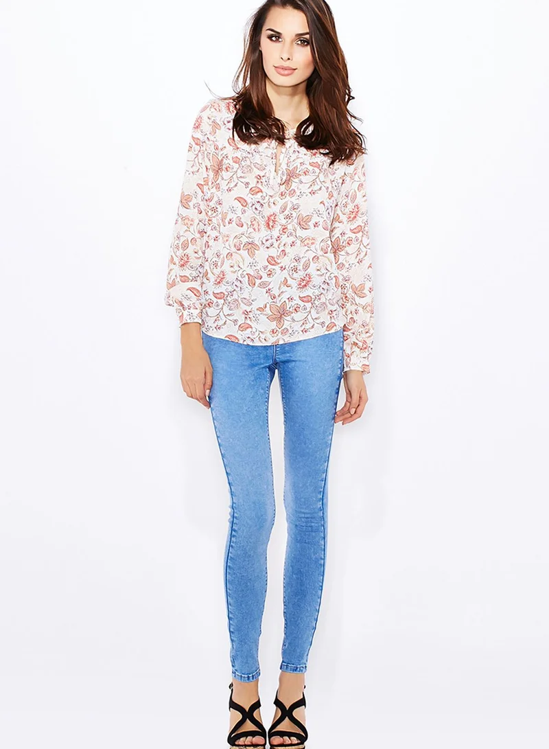 NEW LOOK Paisley Print Gypsy Top