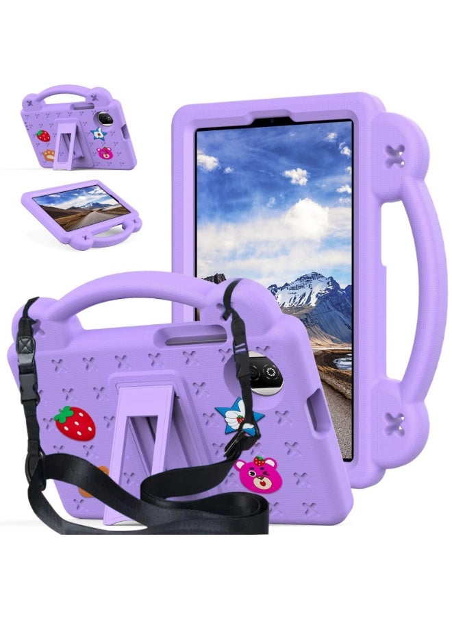 general Kids Case Compatible with Honor Pad X7 8.7 Inch 2025 Tablet, Shockproof Case with Shoulder Strap and Handle Stand - Image 1