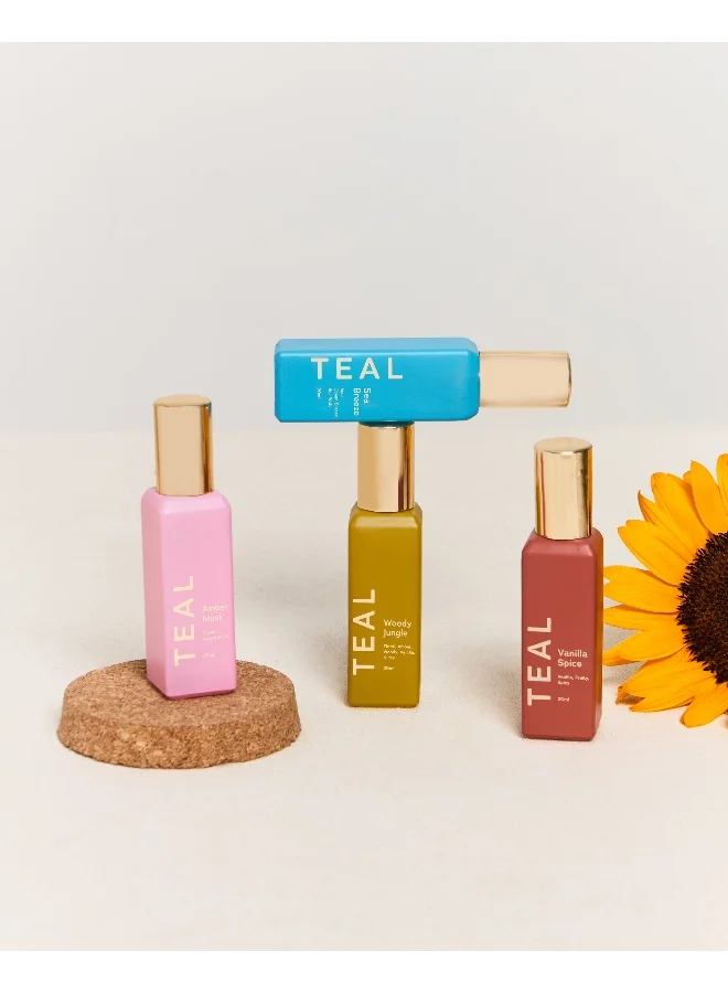 Chumbak Teal by Chumbak | Wonderland Fragrance Gift, Set of 4