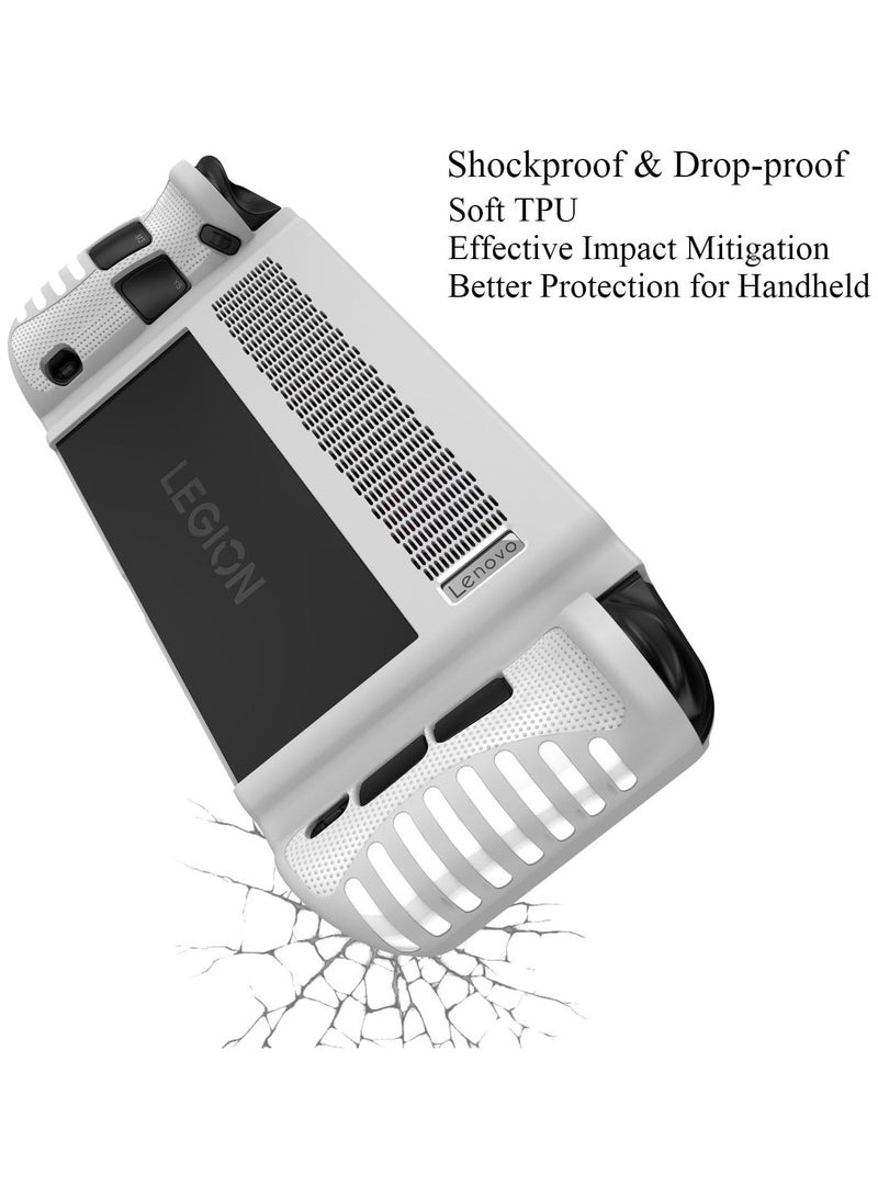 General Protective Case for Lenovo Legion Go 8.8" 2023 Release Handheld Game Console Skin Full Body Soft TPU Drop-Proof Protector Cover Slim Case with Shockproof,Anti-Collision,Non-Slip  - Image 2