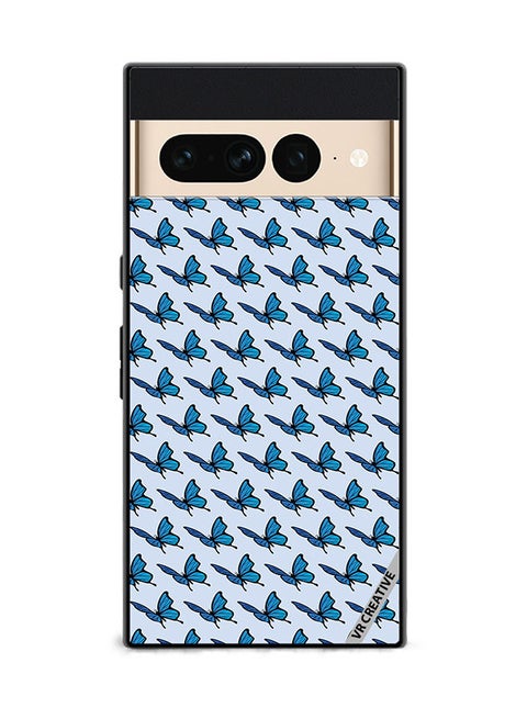 Protective Case Cover For Google Pixel 7 Pro Mix Pattern Design Multicolour