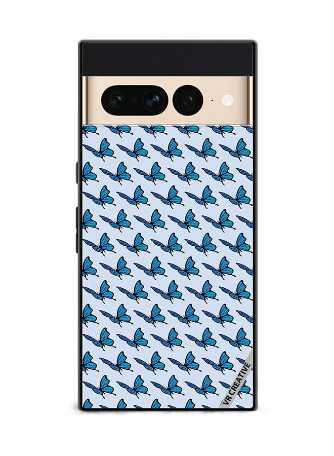 Protective Case Cover For Google Pixel 7 Pro Mix Pattern Design Multicolour
