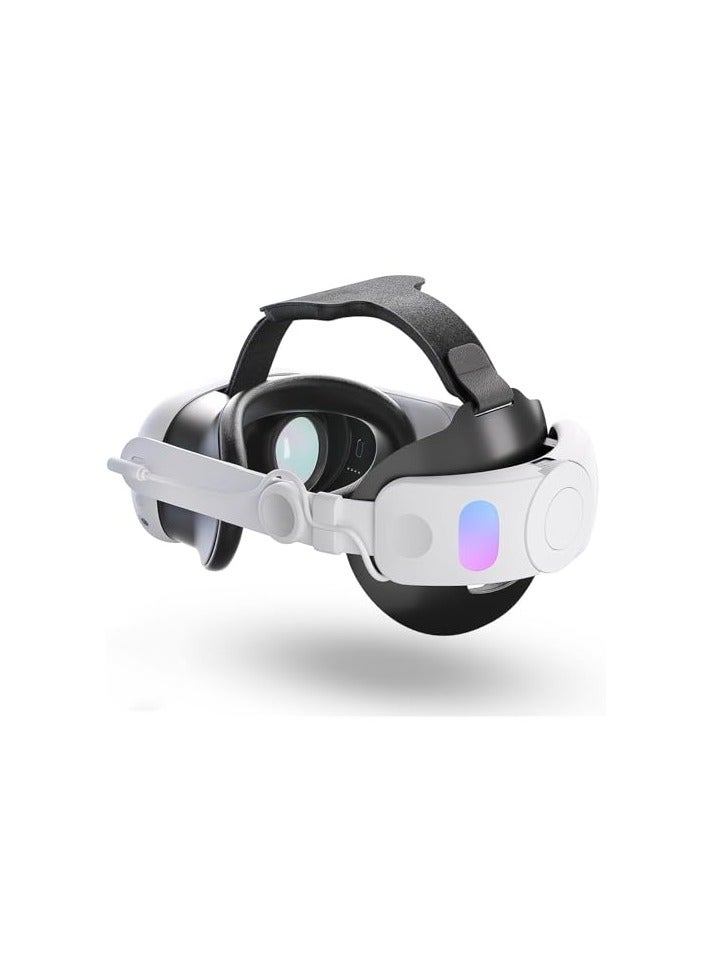 erorex Head Strap with Battery Pack for Quest 3: 6000mAh Elite Strap Replacement - Image 1