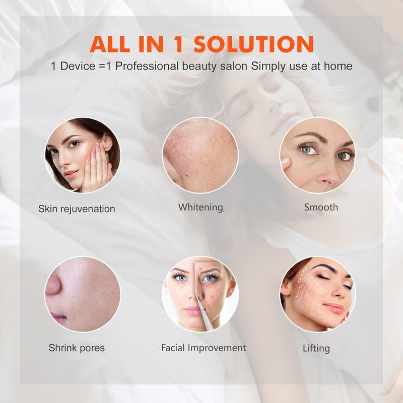 4beauty Therapy Led Light Therapy for Face Body with Spray 7 Color Led Face Mask Light TherapyCycle Therapy Light Time Preset Adjustable LED Brightness Face Mask for Beauty Salon Home Spa Body - Image 3