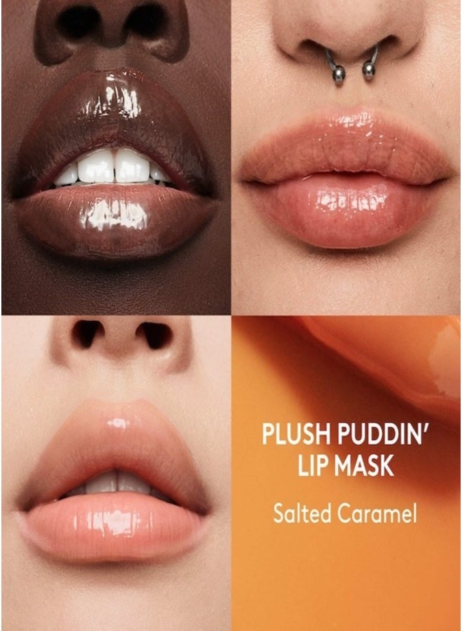 فنتي سكين قناع الشفاه بلش بودين من فنتي سكين - علاج مغذي ومنعم بفيتامين إي بالكراميل المملح 15 مل - Image 2