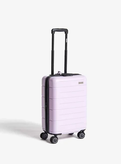 Wave Men Textured Hardcase Luggage Trolley Bag with Retractable Handle