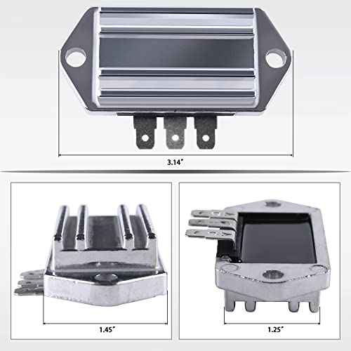 Tang Voltage Regulator Rectifier Replaces for Kohler 8-25 HP Engine,Fit Part Number 41 403 09,41 403 10-S,25 403 03-S,41 403 04,41 403 05,41 403 06,41 403 08 - Image 2