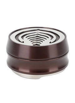 Thoraya 58mm Coffee Distributor Hollowed Out Adjustable Height Stainless Steel Coffee Distribution Tool Brown  - Image 5