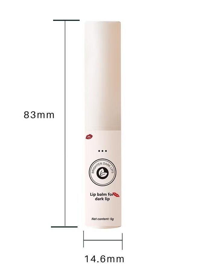 سوفازين بلسم الشفاه للشفهة الداكنة - الشفاه السوداء الداكنة إزالة تقشير الصبغة ، تتلاشى ملل الوردي بلسم الشفاه مشرقة ، مكافحة الترطيب ، الشفاه الناعمة ، تقشير لطيف للشفتين المتشققة والجافة - Image 5
