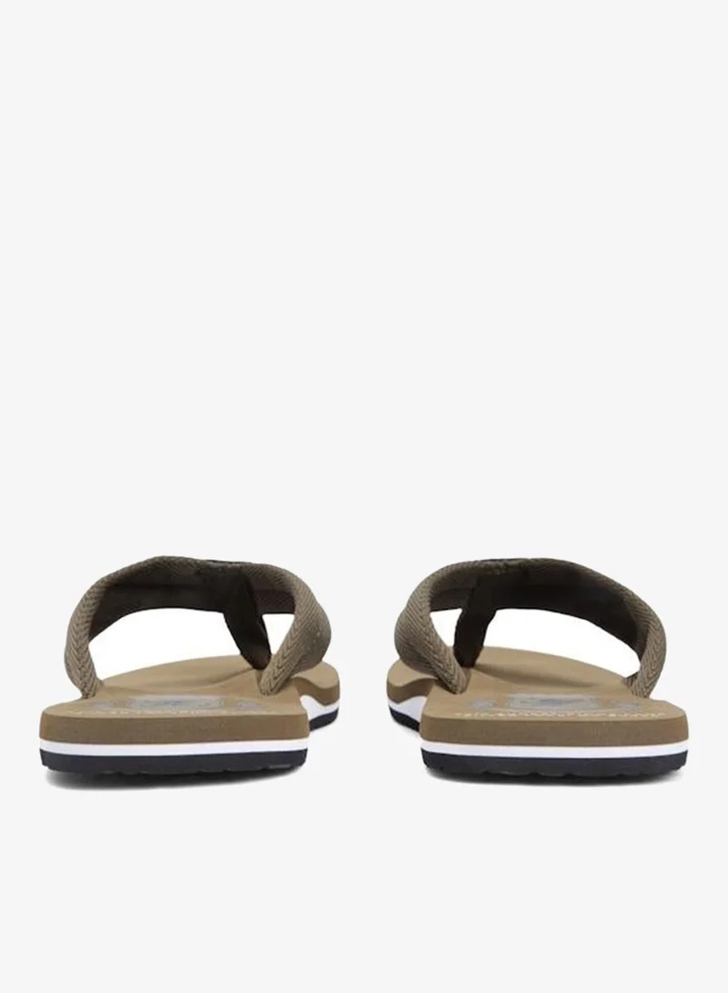 TOMMY HILFIGER Willow Green Patch  Beach Sandal for Men | Best Price UAE