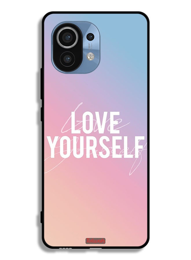 Tolwak Xiaomi Mi 11 Protective Case Cover Love Yourself - Image 2