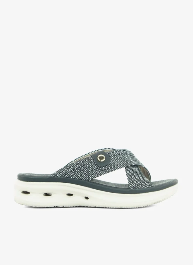 زينة 221-342 Zayna Ladies Casual Slides 19Z332-326 Black