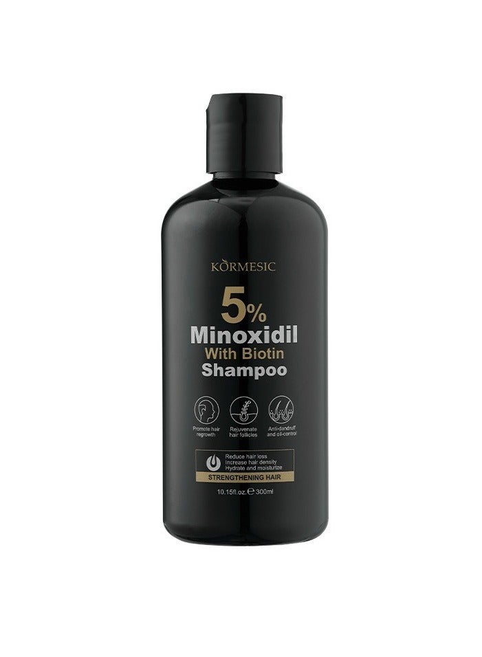 Kormesic Minoxidil Shampoo - 300ml Anti-Hair Loss Shampoo - Image 1