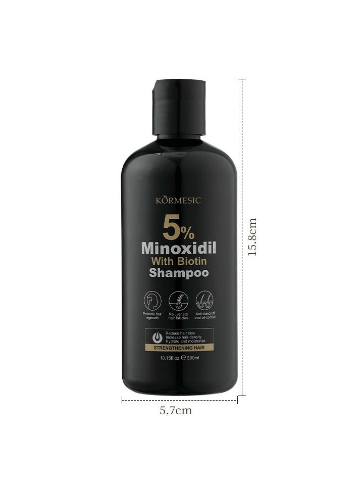 Kormesic Minoxidil Shampoo - 300ml Anti-Hair Loss Shampoo - Image 2
