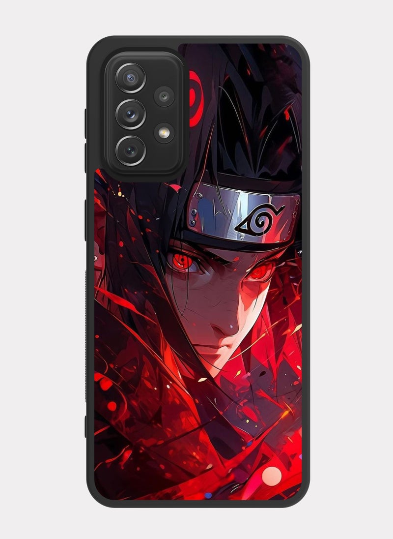 بكسلات كفر سامسونج جالكسي ايه 72 ايتاشي اوتشيها ناروتو احمر - Image 1