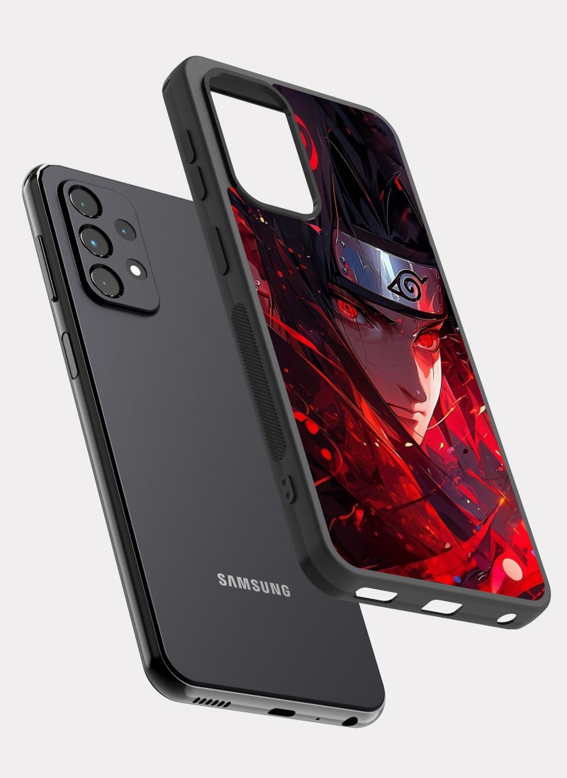 بكسلات كفر سامسونج جالكسي ايه 72 ايتاشي اوتشيها ناروتو احمر - Image 2