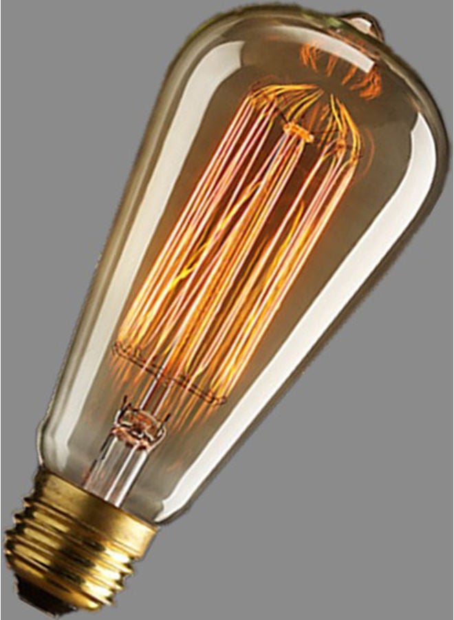 NIBEMINENT 40W Filament Tungsten Vintage Light Bulb Yellow 15 x 7 7cm - Image 5