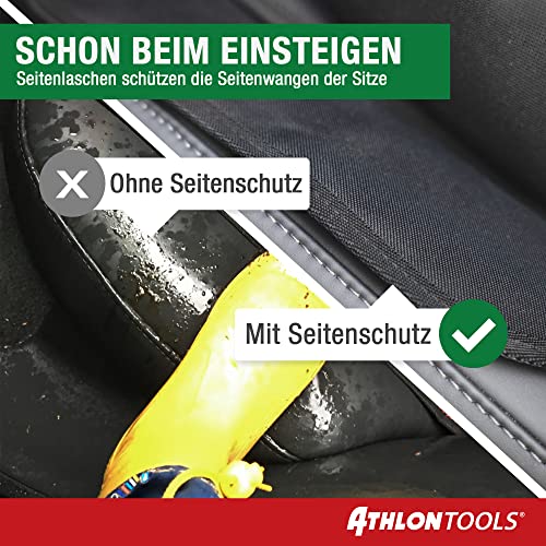 ATHLON TOOLS Child seat pad with Side Protection - Optimal fit - Isofix Compatible - Thickly Padded - for Child Seats, Infant Carriers and Booster Seats - Designed in Germany - Image 5
