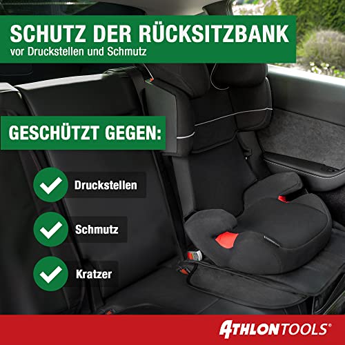 ATHLON TOOLS Child seat pad with Side Protection - Optimal fit - Isofix Compatible - Thickly Padded - for Child Seats, Infant Carriers and Booster Seats - Designed in Germany - Image 2