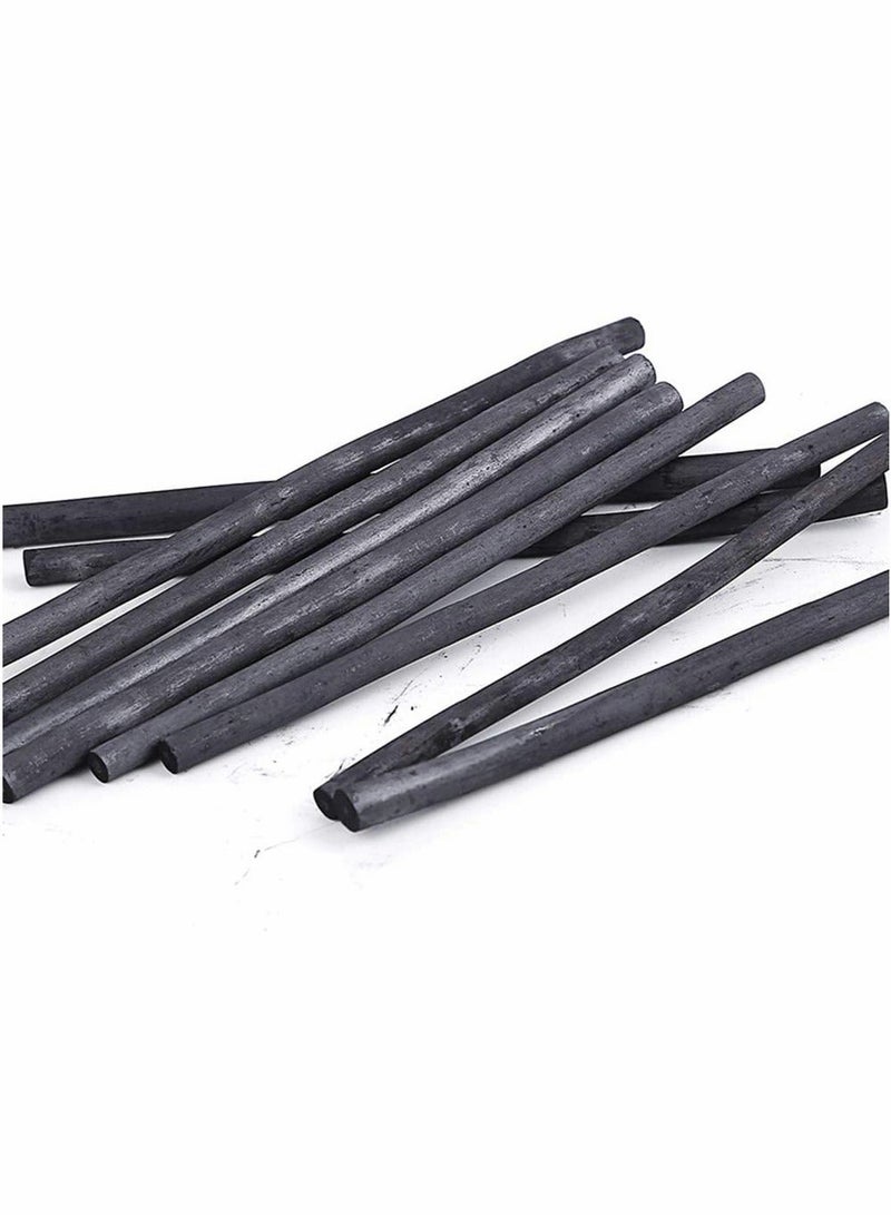 Artist Willow Charcoal Sticks for Sketching and Drawing Charcoal Pencils Approx 25 Sticks Size 4 5mm Dia Compressed Charcoal Sticks Art Supplies Charcoal - Image 5