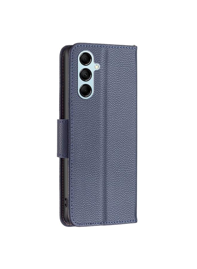 S-TOP Case For Samsung Galaxy M14 5G Litchi Texture Pure Color Leather Phone Case - Image 3