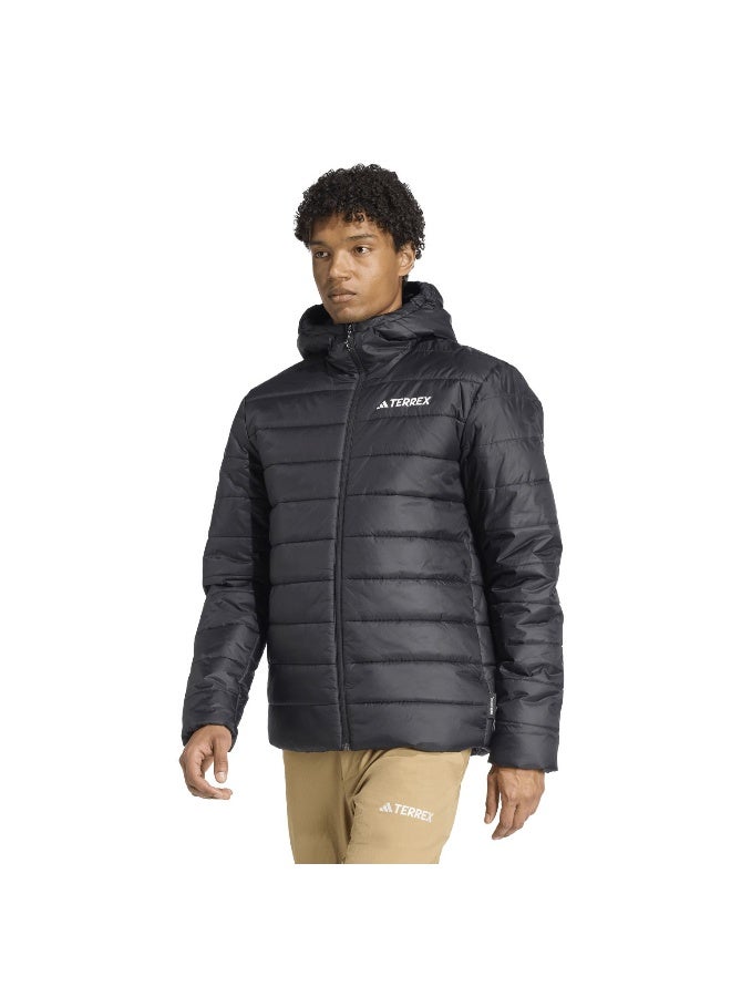 Adidas Mt Ess Pad Ho J Black Hiking Jackets For Men XS  - Image 2