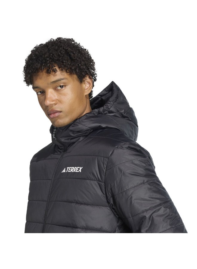 Adidas Mt Ess Pad Ho J Black Hiking Jackets For Men XS  - Image 5