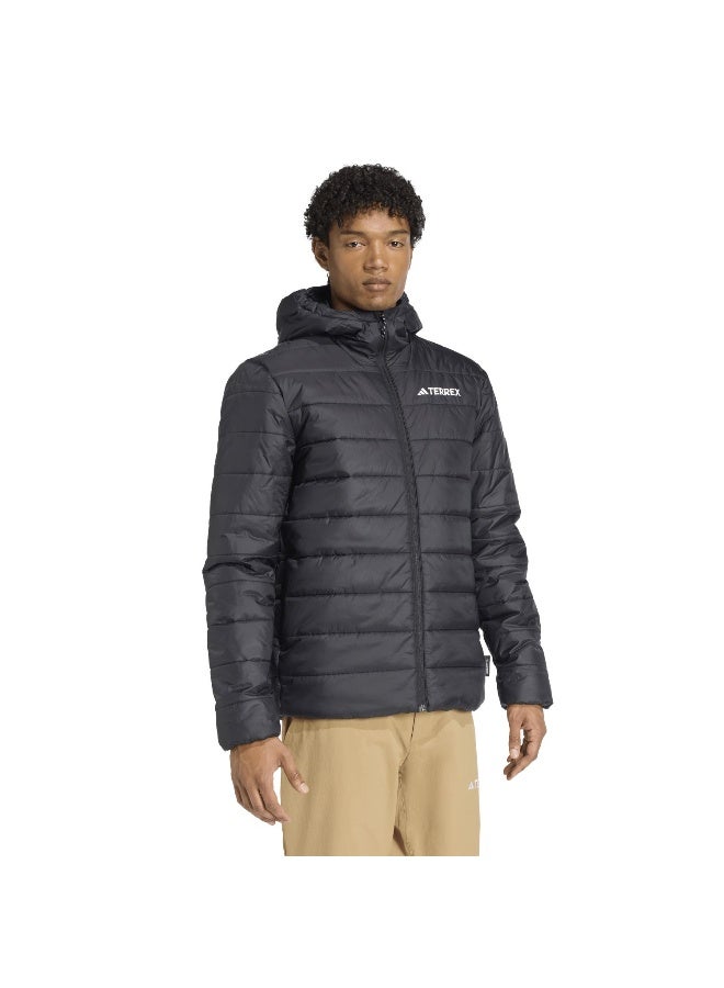 Adidas Mt Ess Pad Ho J Black Hiking Jackets For Men XS  - Image 4
