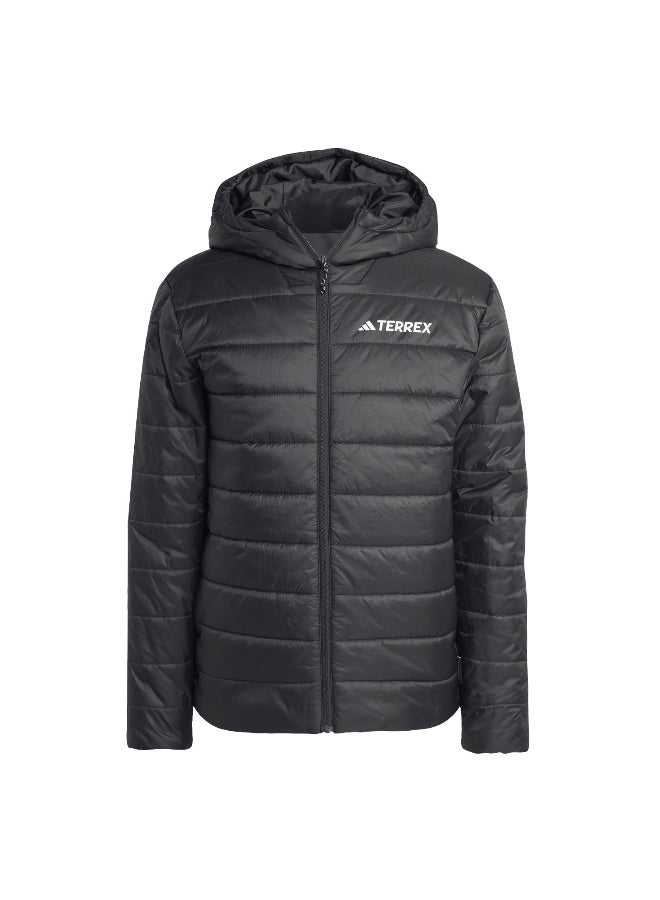 Adidas Mt Ess Pad Ho J Black Hiking Jackets For Men XS  - Image 1