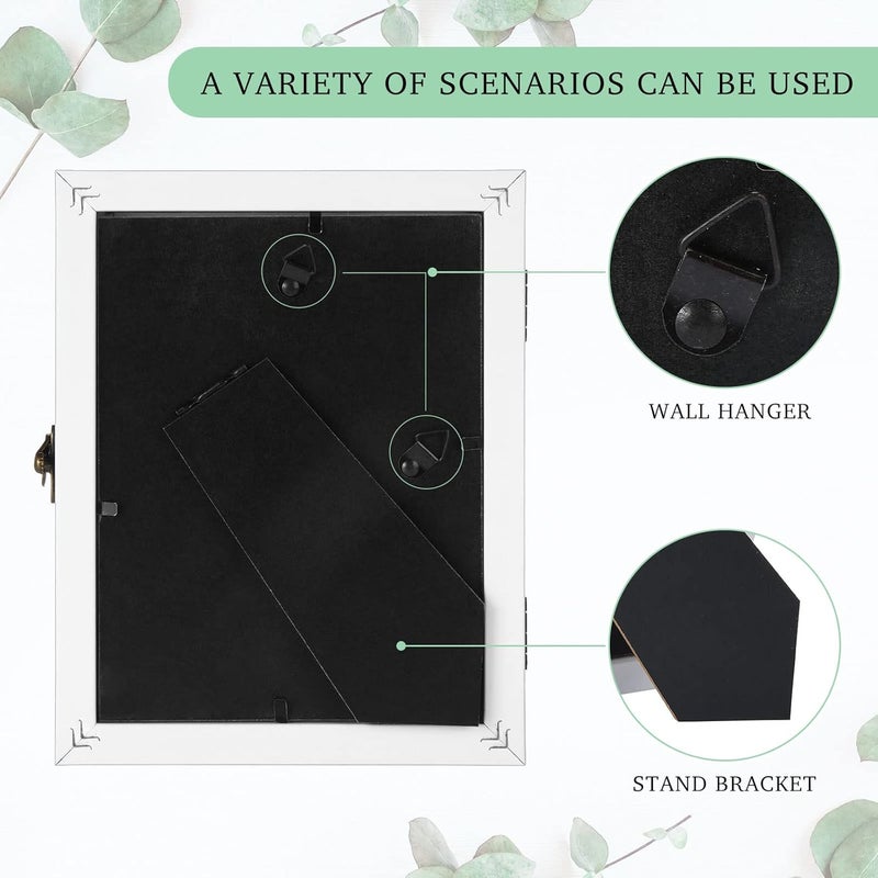 Macarrie 2 Pcs Insect Display Case Collection Shadow Boxes With Clear Top EVA Foam Pinning Board and 300 Pcs 3 Sizes Pins  Butterfly Box Kit for Specimen 787 x 63 x 205 Inch Gray - Image 4
