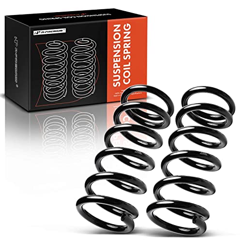 A-Premium 2Pcs Front Suspension Coil Spring Set Compatible with Chevrolet S10, S10 Blazer & GMC Jimmy, S15, S15 Jimmy, Sonoma, Driver and Passenger Side, Replace# 14065821 - Image 1