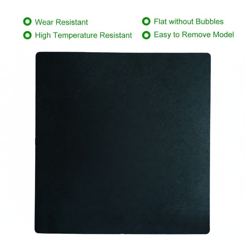 Tronxy 3D Printer Hotbed Sticker 330x330mm High Temperature Durable PC Material - Flat Surface Bubble-Free PLA ABS Adhesion for Easy Model Removal on Heated Bed - Image 4