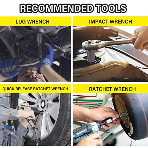 Topec 5-Piece Spiral Type Deep Extractor Set, Spark Plug Easy-out Set, for Removing Deeply trapped and Broken Bolts, Studs, Fittings, Threaded Pipes and Pins - Image 4