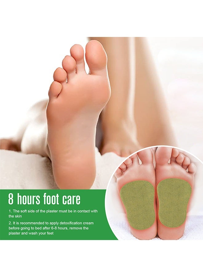 Sefudun 16 Patches Wormwood Ginger Foot Patch, Promote Blood Circulation, Improve Sleep Quality, Foot Pain Relief Patches - 70x100MM - Image 2