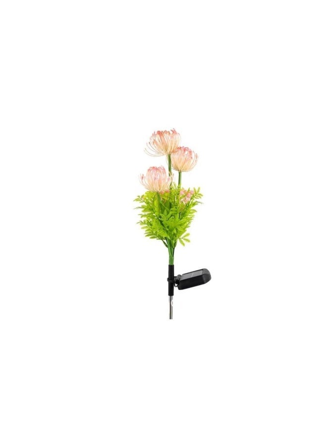 Solar Flower Lights Outdoor, Waterproof 8 Color Changing LED Garden Decor, 2 Pcs Set - Image 2