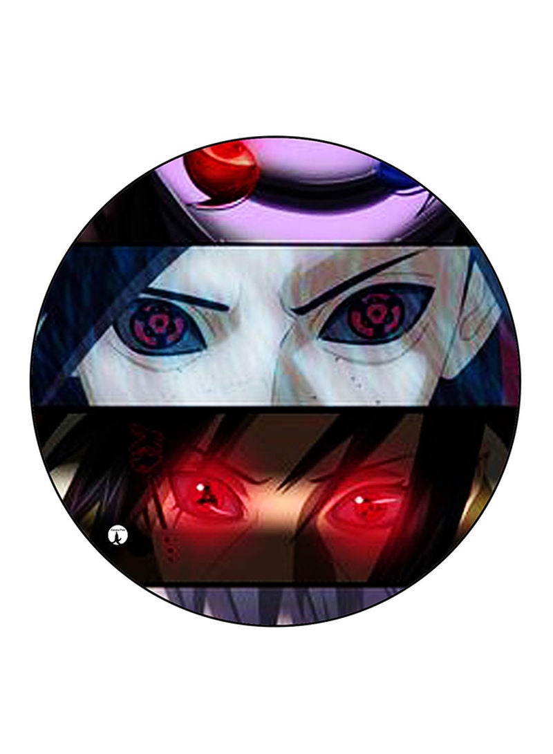 The Anime Naruto Printed Mouse Pad Multicolour