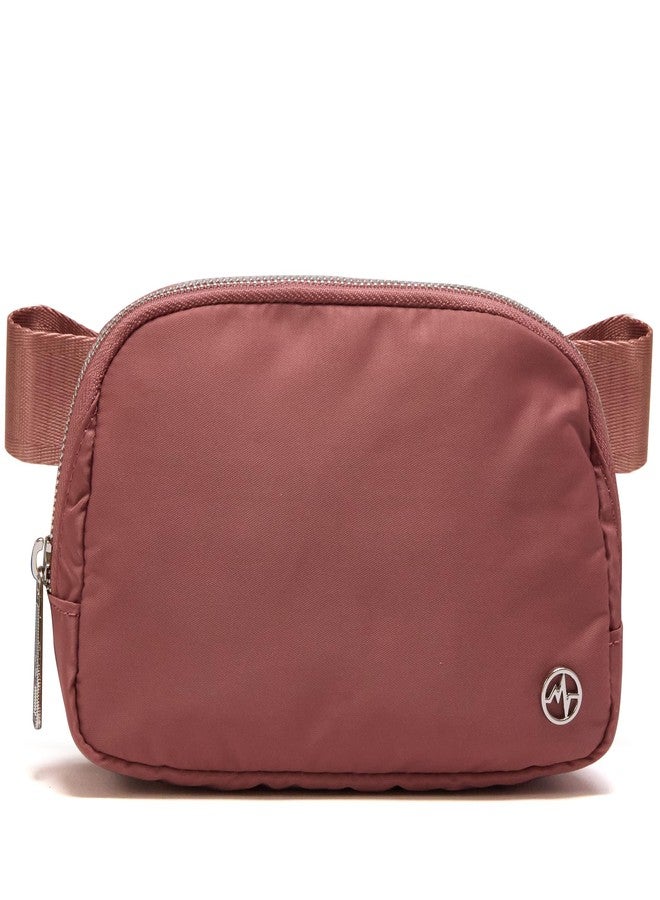 Pander حقيبة خصر نسائية من باندر، حقائب خصر عصرية، حقائب كروس بودي، حقيبة خصر بحزام قابل للتعديل، لون موف، 7.5 بوصة × 2 بوصة × 5 بوصة (19 سم × 5.5 سم × 13 سم) - Image 1