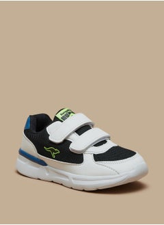Boys Sports Shoes with Hook and Loop Closure