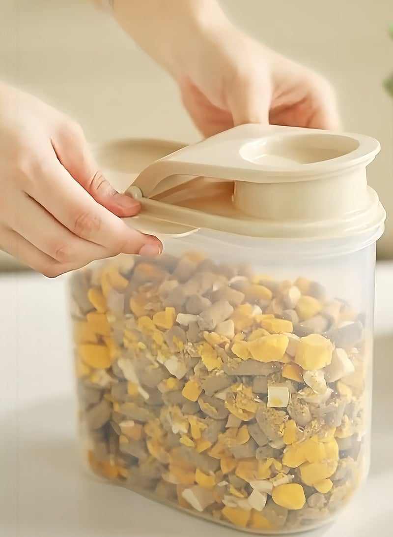 كيدل حاوية تخزين أغذية الحيوانات الأليفة حاوية تخزين أغذية القطط للكلاب والقطط والطيور والحيوانات الأخرى - Image 3