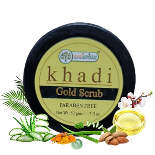 Khadi Rishikesh Herbal Gold Scrub-50gm - Image 1