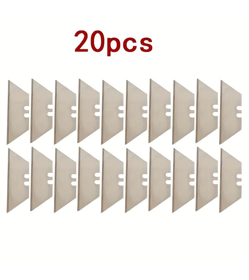 20pcs Trapezoidal Cutting Blades Metal Hand Planer Blades Replaceable Multi Tool Set No Electricity Needed - Image 5
